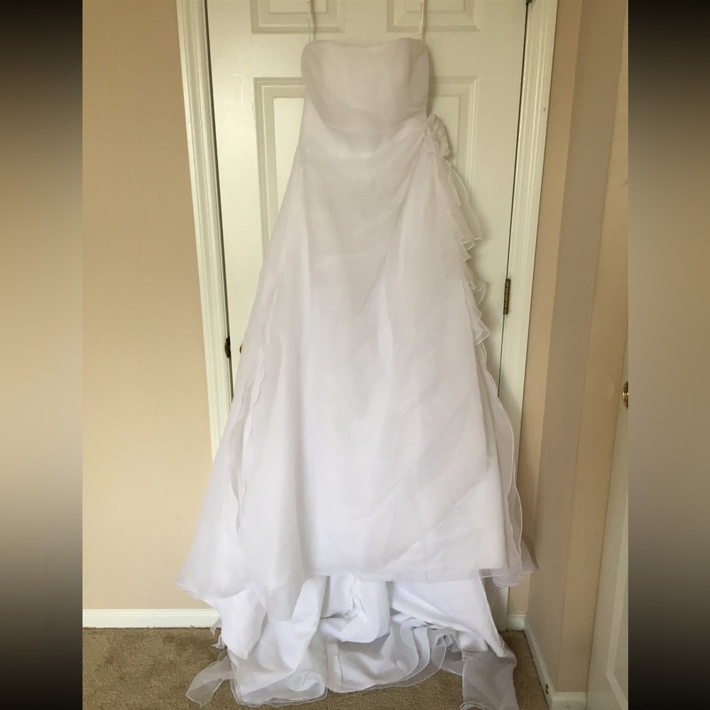Monique Luo White Wedding Dress